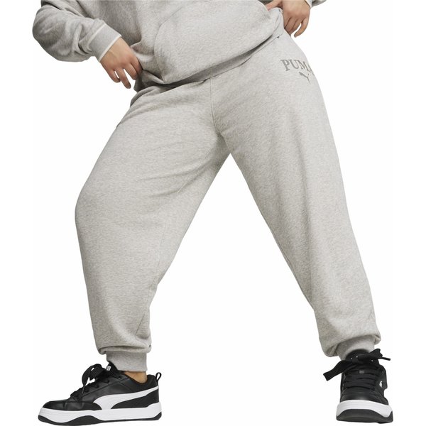 Spodnie dresowe damskie Squad Puma - Light Gray Heather