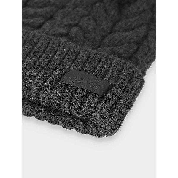 Czapka AW22 ACAPF053 Outhorn - ciemny szary