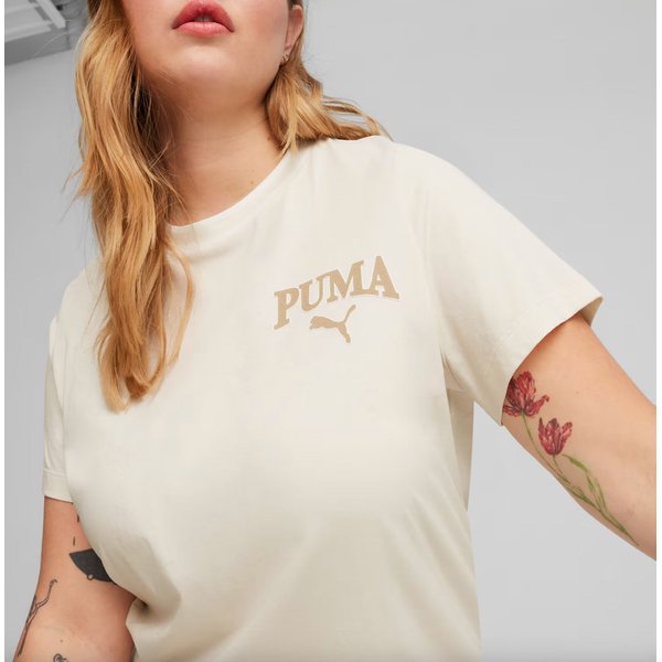 Koszulka damska Squad Tee Puma - Alpine Snow