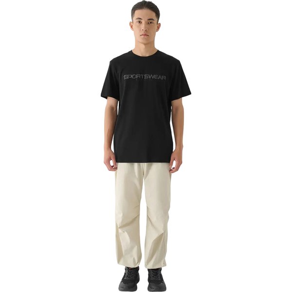 Koszulka męska TTSHM2962 4F - głęboka czerń