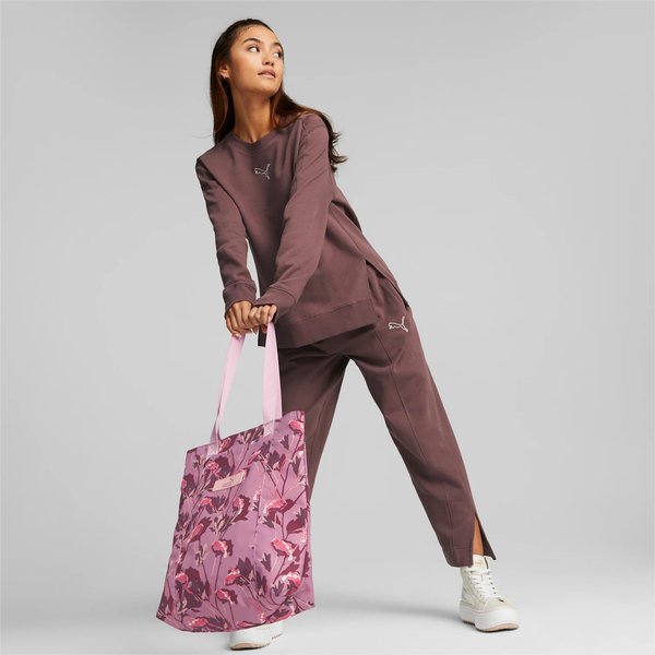 Torba Shopper Core Pop 16L Puma - morelowo-różowa