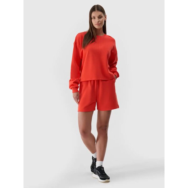 Spodenki damskie TSHOF529 4F - czerwony