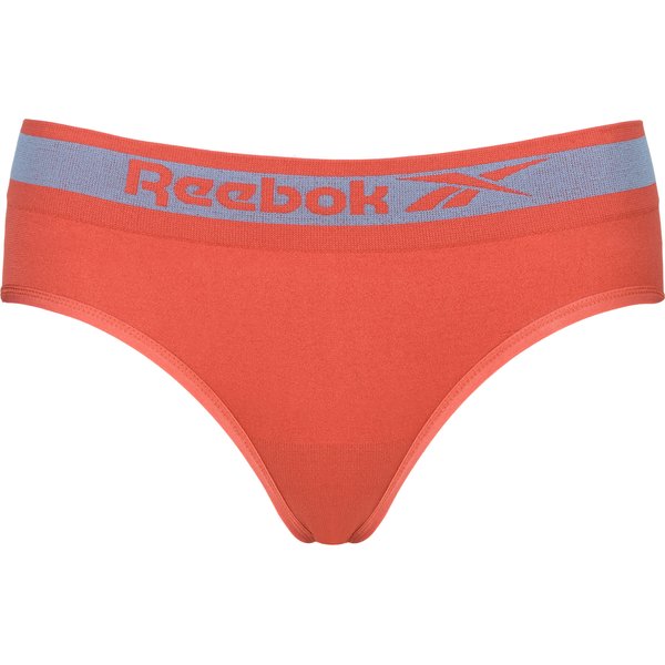 Majtki damskie Dilara 2 pary Reebok - pomarańczowe/białe