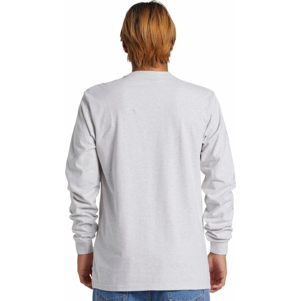 Longsleeve męski Bio Hazard Quiksilver - Snow Heather