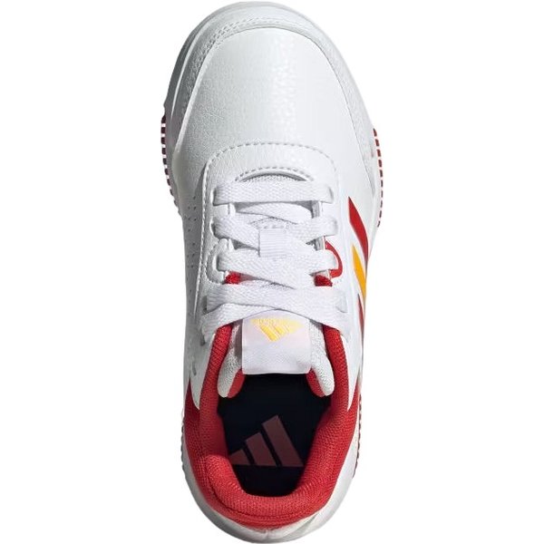 Buty Tensaur Sport Training Lace Jr Adidas - Cloud White/Collegiate Red/Collegiate Gold