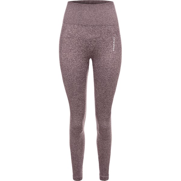 Legginsy bezszwowe damskie Allure Carpatree - Brown Melange