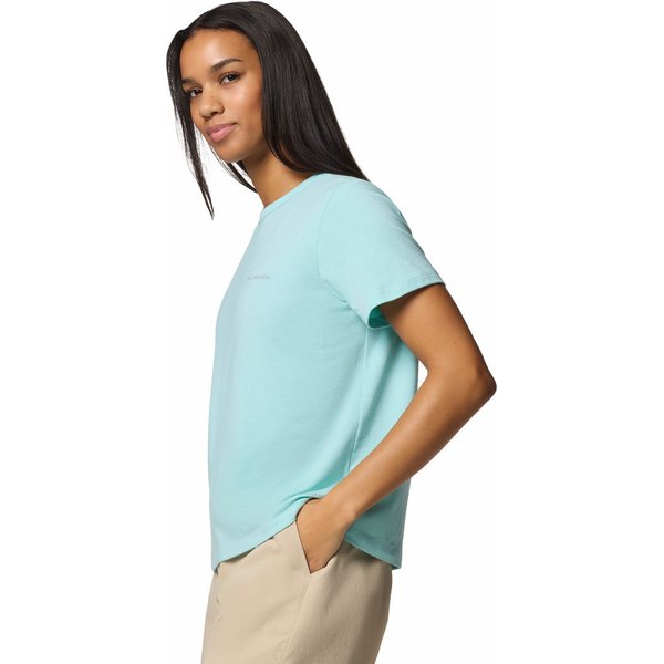 Koszulka damska Sun Trek SS II Columbia - Spray