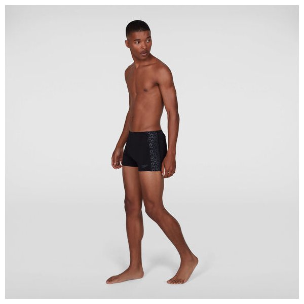 Kąpielówki męskie BoomStar Splice Aquashort Speedo - black/oxid grey