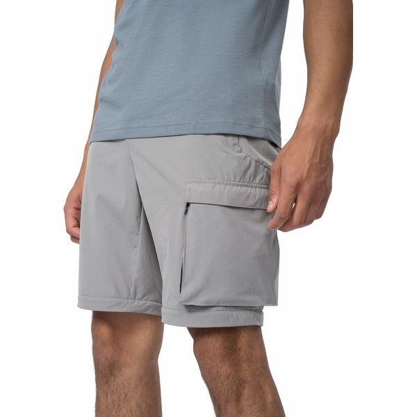 Spodnie odpinane męskie 4FSS23TFTRM115 4F - szare