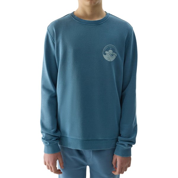 Bluza chłopięca 4FJWSS24TSWSM0936 4F - denim