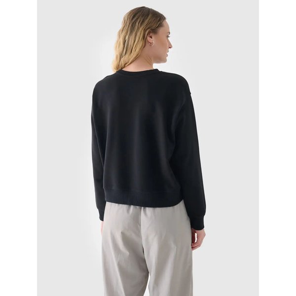 Bluza damska TSWSF1765 4F - głęboka czerń