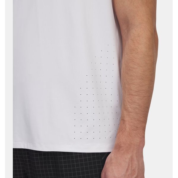 Koszulka męska Launch Elite Shortsleeve Under Armour - White / Reflective