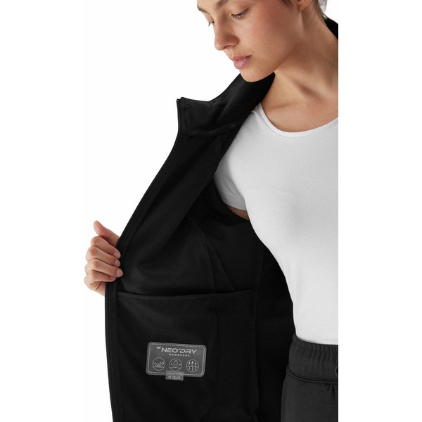 Softshell damski 4FAW23TSOFF152 4F - głęboka czerń