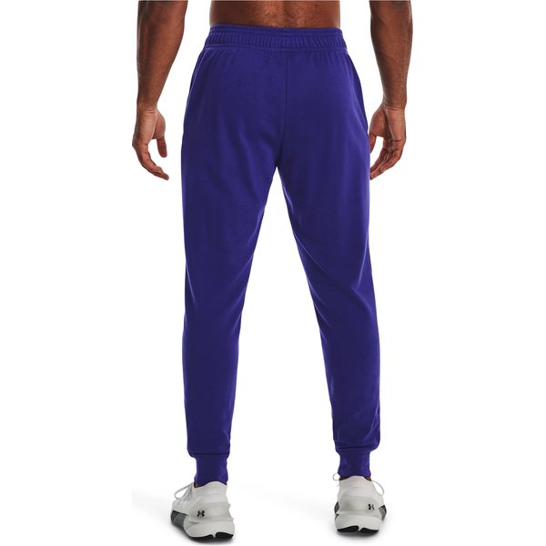 Spodnie męskie dresowe Rival Terry Jogger Under Armour - granat