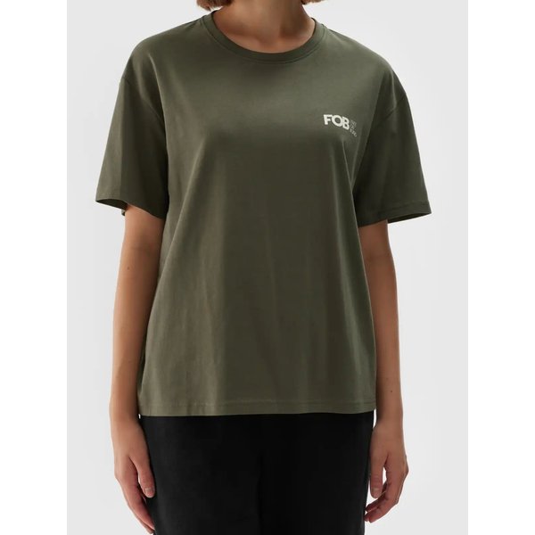 Koszulka damska TTSHF1648 4F - khaki