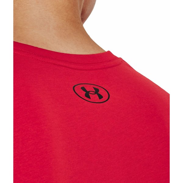 Koszulka męska Sportstyle Left Chest Logo Under Armour - red