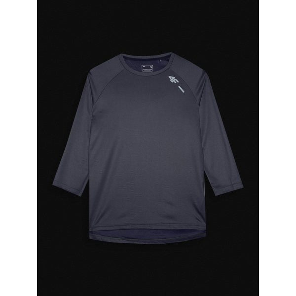 Longsleeve rowerowy damski 4FWSS24TFLOF235 4F - jasny niebieski