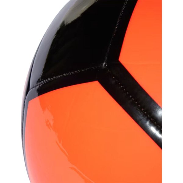 Piłka nożna EPP Club 5 Adidas - czarna/pomarańczowa