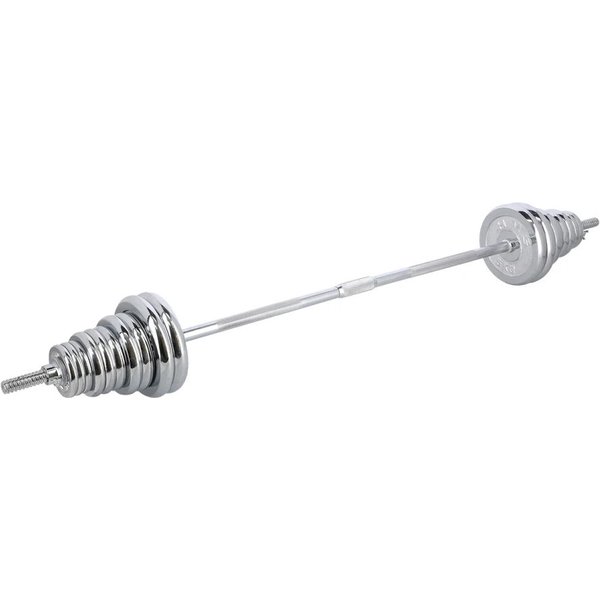 Zestaw hantli chromowanych w walizce STC50 2x25kg HMS