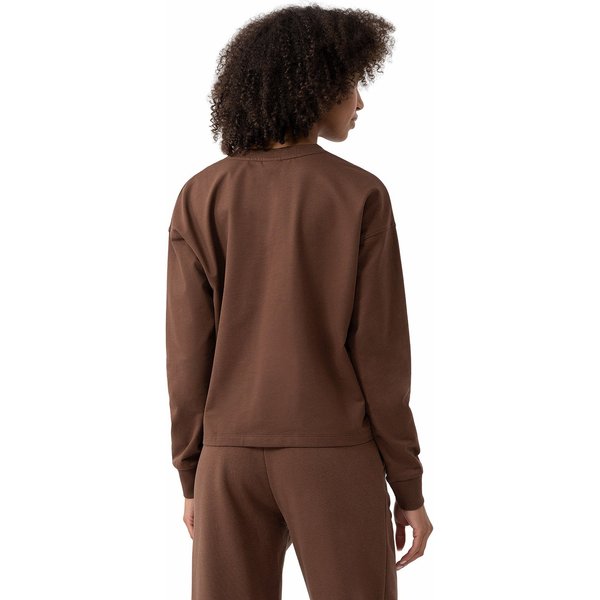 Bluza damska 4FAW23TSWSF699 4F - brąz