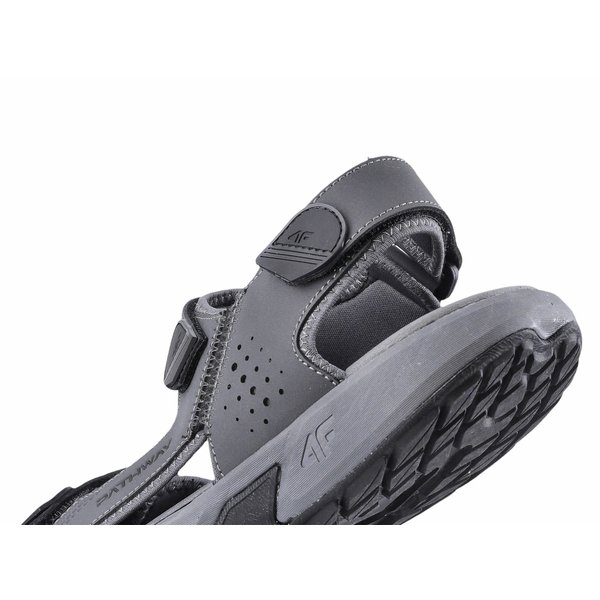 Sandały 4FRSS24FSANM051 4F - ciemny szary