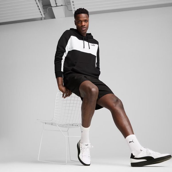 Bluza męska Ess Block Hoodie TR Puma - black