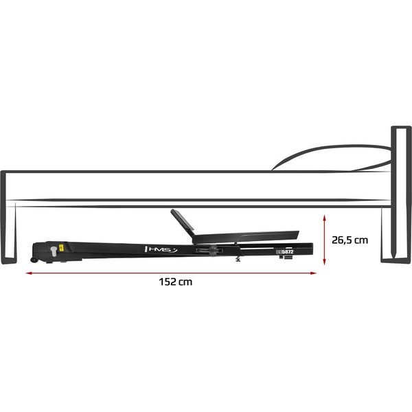 Bieżnia elektryczna BE5872 HMS