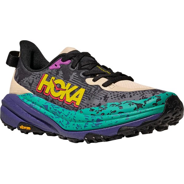 Buty do biegania Speedgoat 6 HOKA - oatmeal/mountain iris
