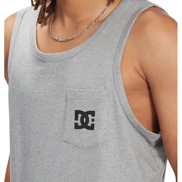 Bezrękawnik męski Star Pocket DC Shoes - Heather Grey