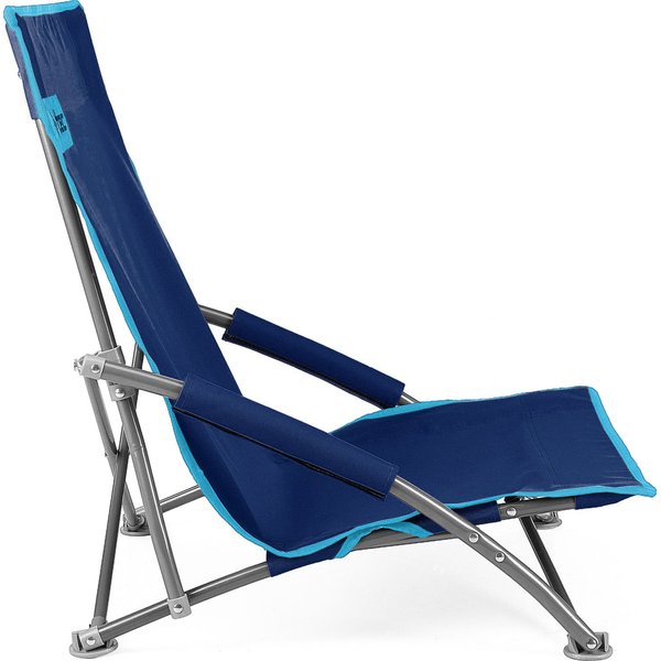Krzesło turystyczne leżak Outtec WYPRZEDAŻ - granatowe