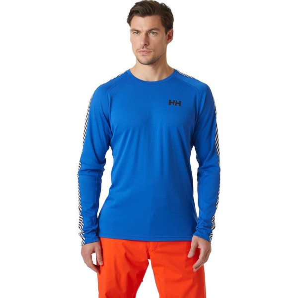 Longsleeve termoaktywny męski Lifa Active Stripe Crew Helly Hansen - Cobalt 2.0