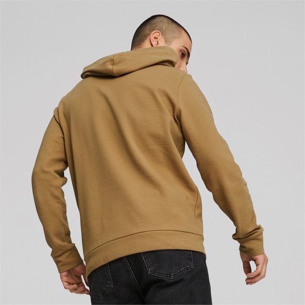 Bluza męska ESS Elevated Hoodie Puma - brązowa
