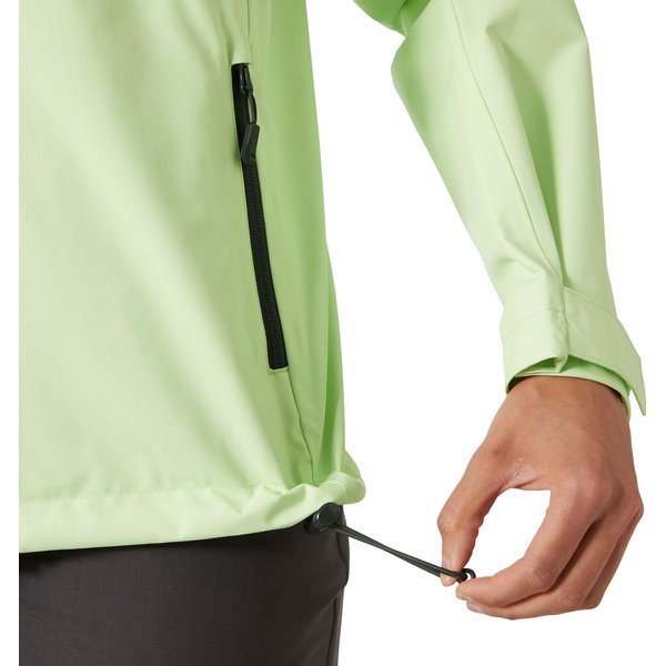 Kurtka damska Crew Hooded Sailing Jacket 2.0 Helly Hansen - washed lime
