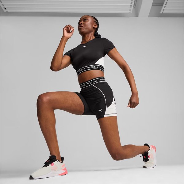 Spodenki damskie Fit Train Strong Puma - czarne
