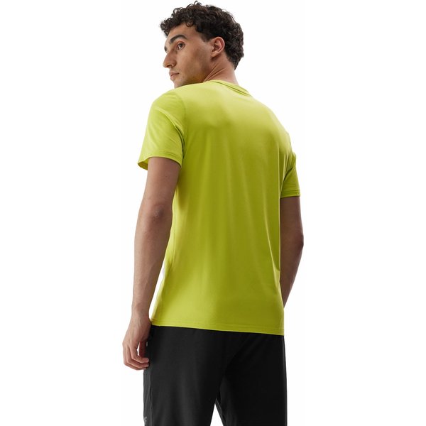 Koszulka męska 4FAW23TFTSM448 4F - soczysta zieleń