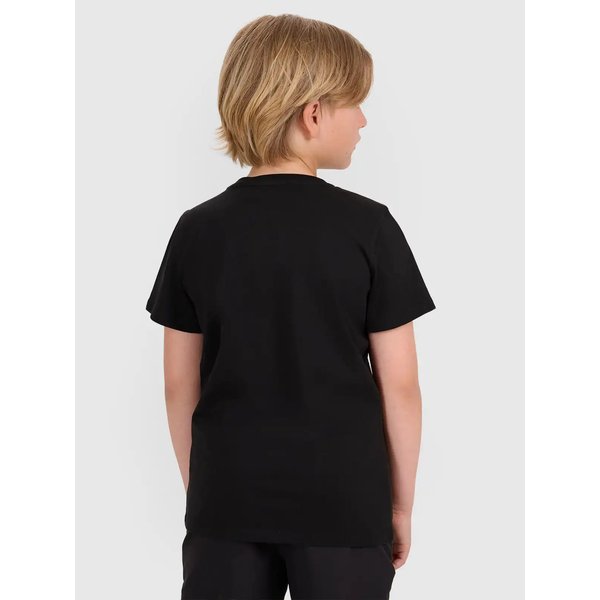 Koszulka chłopięca TTSHM2417 4F - głęboka czerń