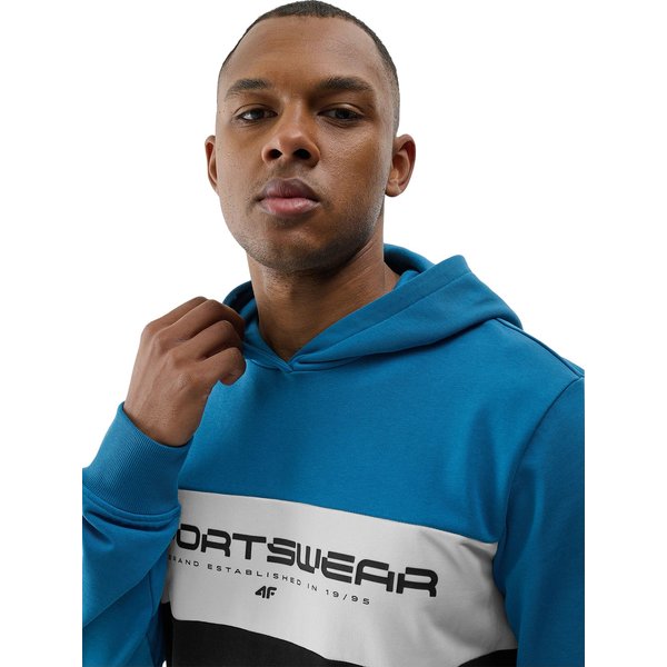 Bluza męska 4FWSS24TSWSM1032 4F - niebieski