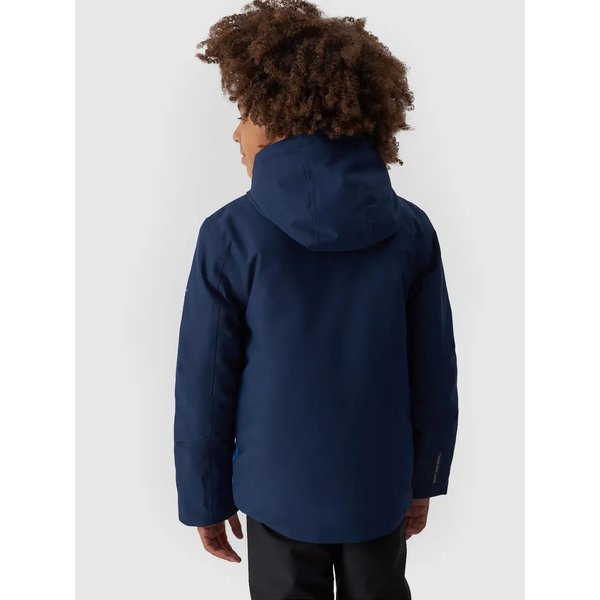 Kurtka narciarska chłopięca TTJAM533 4F - granat