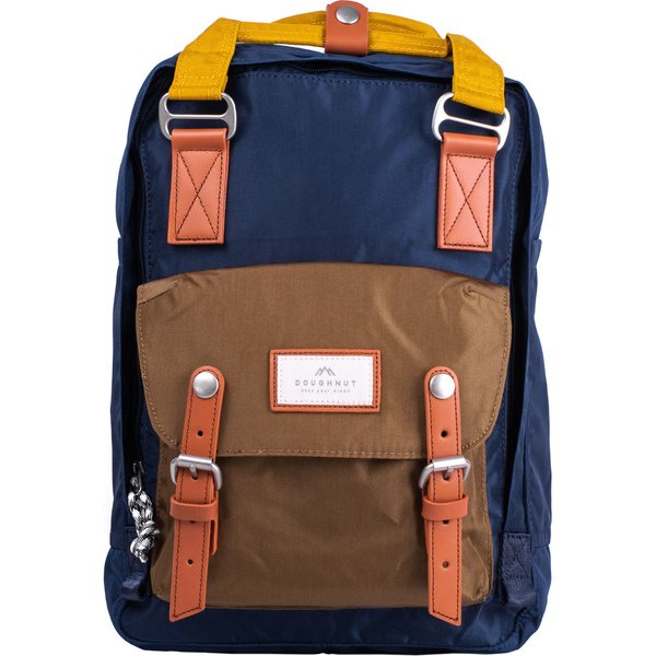 Plecak Macaroon Glossy Blocking Series 16L Doughnut - navy x khaki