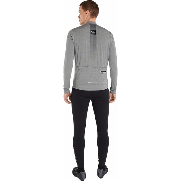 Longsleeve rowerowy męski Prtgerrie Protest - szary