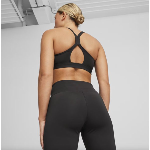 Biustonosz sportowy damski 4Keeps Ultrabare Strappy Puma - Black