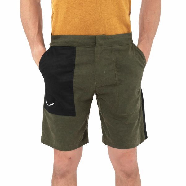 Spodenki męskie Lavaredo Hemp Ripstop Salewa - black out