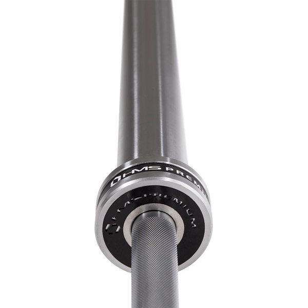 Gryf olimpijski prosty GO901 220cm 50mm z zaciskami ZG1500 HMS Premium