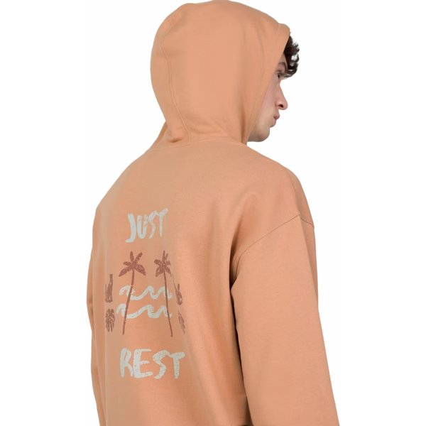 Bluza męska OTHSS23TSWSM329 Outhorn - pomarańczowa