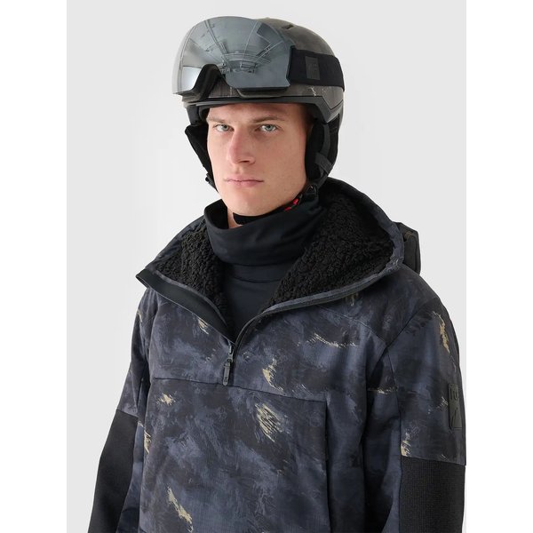 Kurtka snowboardowa męska TTJAM510 4F - multikolor allover