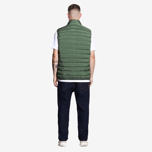 Kamizelka puchowa męska Vest Ultralight Prosto - Dark Green