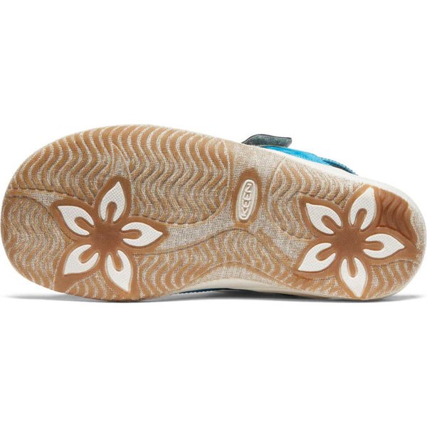 Sandały Elle Backstrap Jr Keen - niebieskie