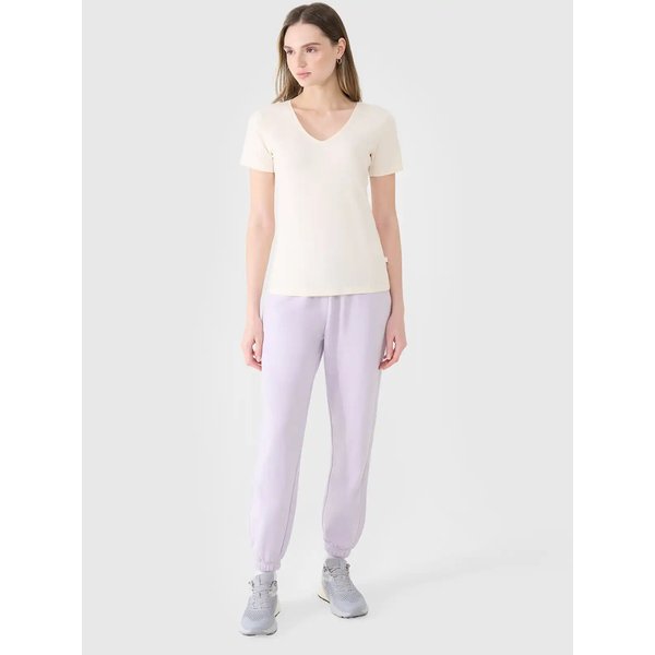 Koszulka damska TTSHF1990 4F - złamana biel