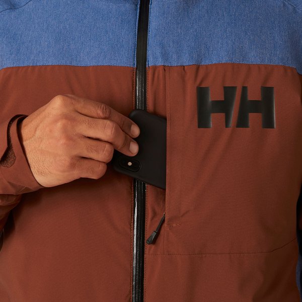 Kurtka narciarska męska Powdreamer 2.0 Helly Hansen - Iron Oxide