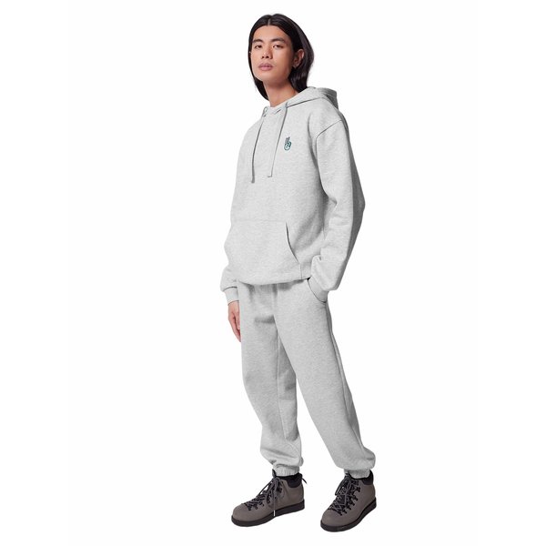 Bluza męska OTHWSS24TSWSM1165 Outhorn - chłodny jasny szary melanż